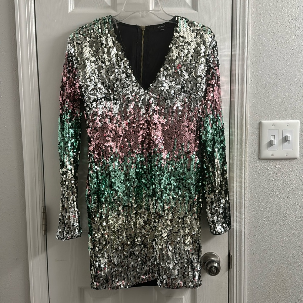 Sequin Mini Dress!